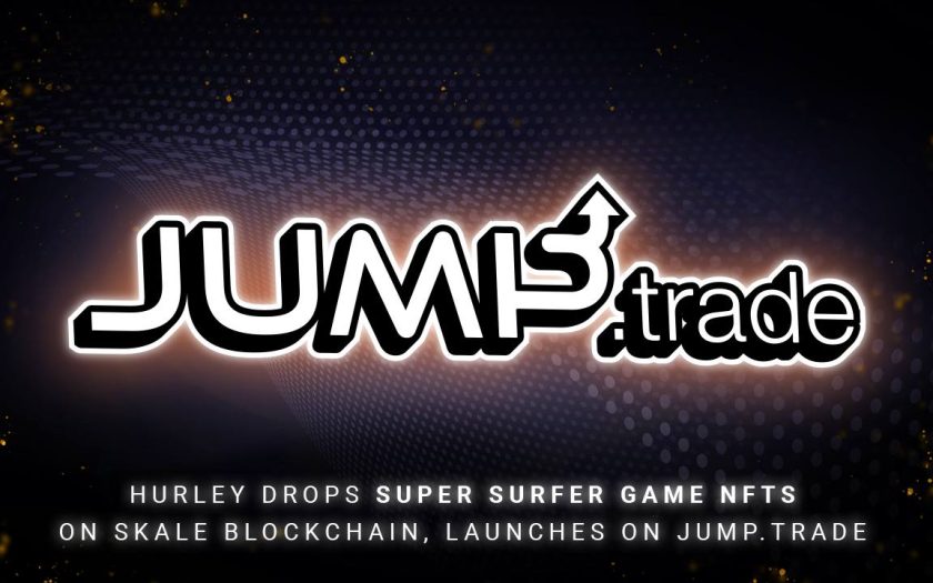 Hurley Drops Super Surfer Game NFTs on SKALE Blockchain, Launches on Jump.trade